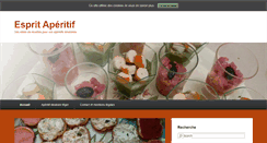 Desktop Screenshot of esprit-aperitif.com